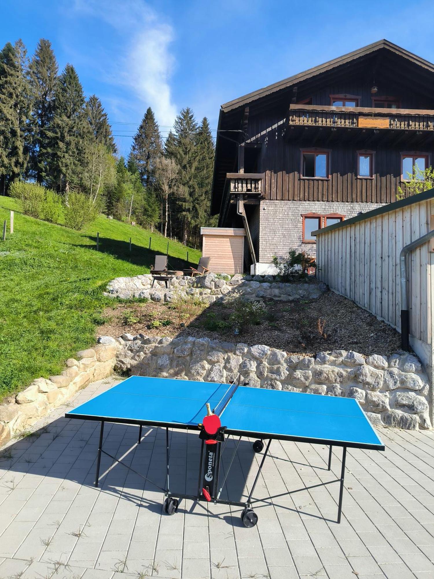 Ferienwohnung Ferienhaus Am Berg Oberstaufen Exterior foto